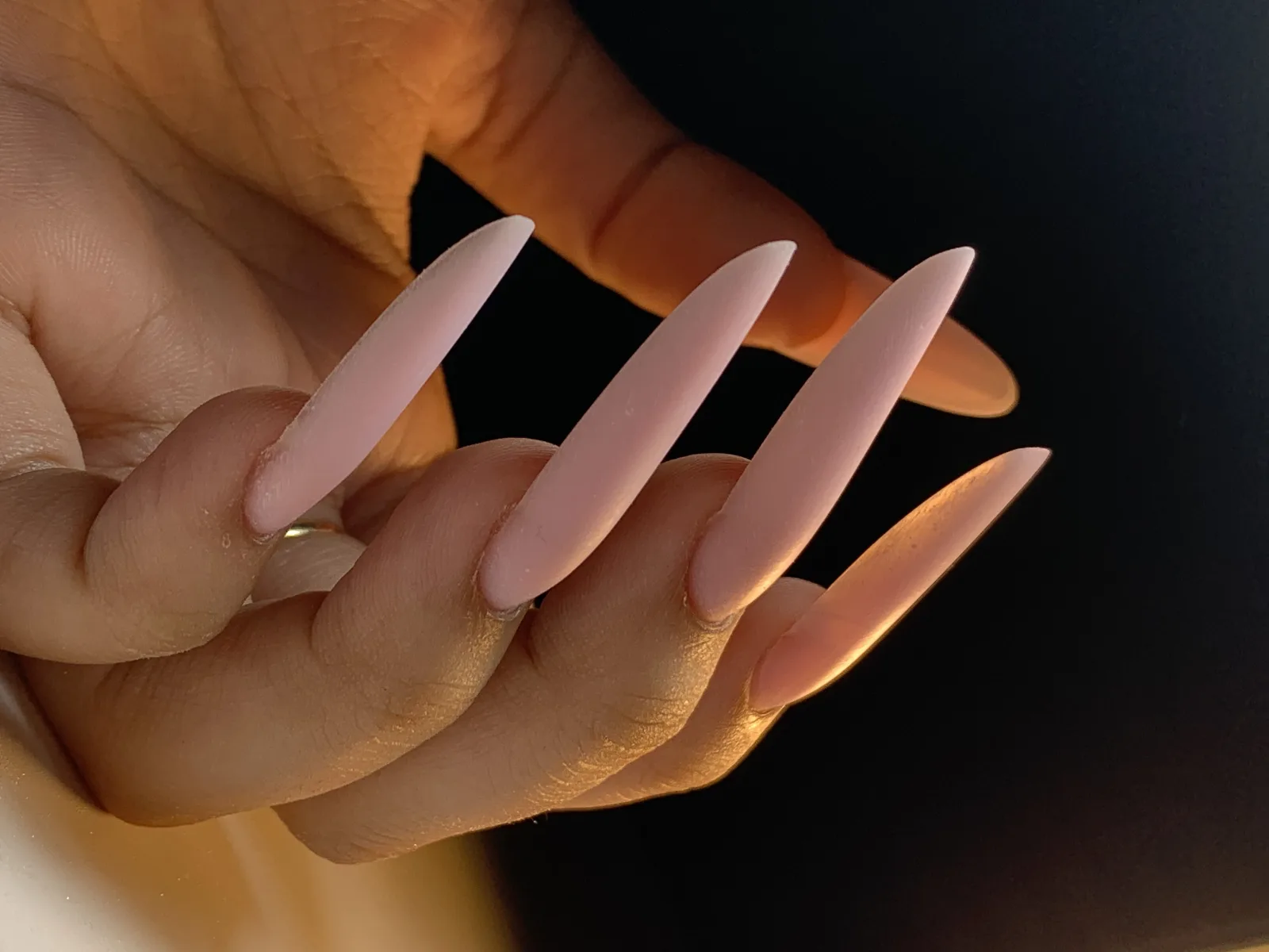 Soft pink almond set